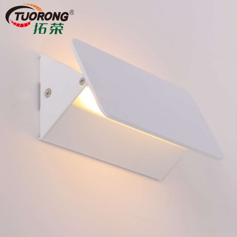 LED壁灯现代简约创意灯具酒店工程过道灯铝材灯体中山源头厂家