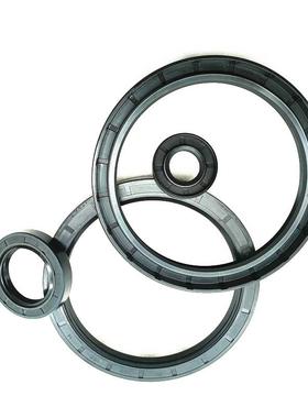 黑色丁晴橡胶双唇骨架油封 TC 38*58/60/62/65/70/72*8/10/12 mm