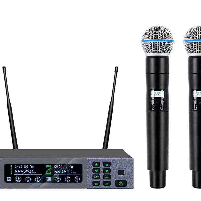 舒尔BLX88S一拖二无线话筒专业舞台演出会议家用KTV麦克