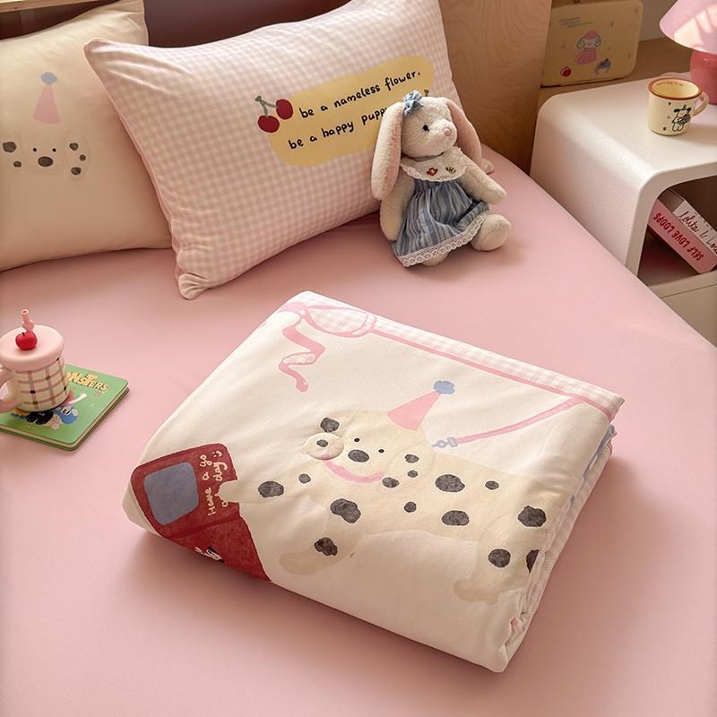 【富士商店】Ai类小清新卡通软糯凉感丝夏被清新学生宿舍夏凉空调