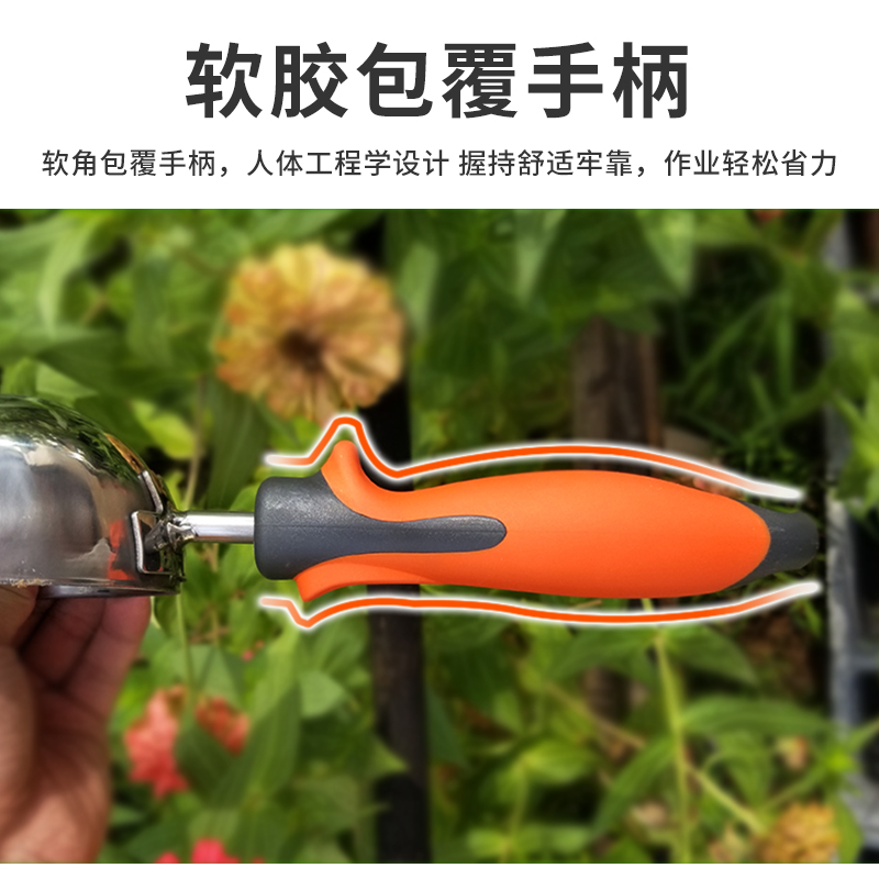 园艺工具不锈钢小铁铲子种养花家用户外挖沙农用大全种菜挖土神器