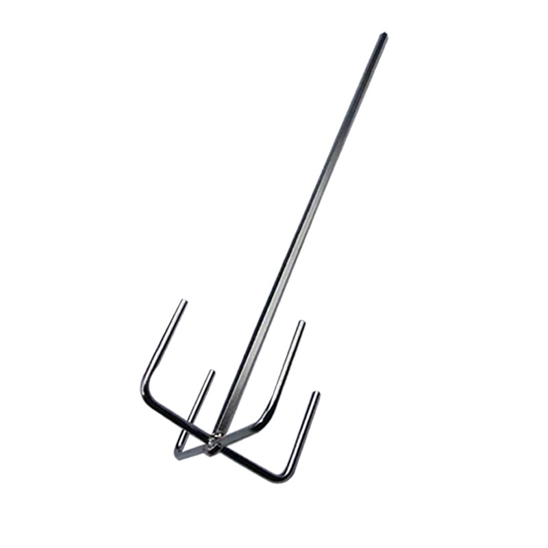 肉馅面糊麻酱腻子粉涂料泥浆304不锈钢搅拌杆电钻60/cm双山搅拌棒