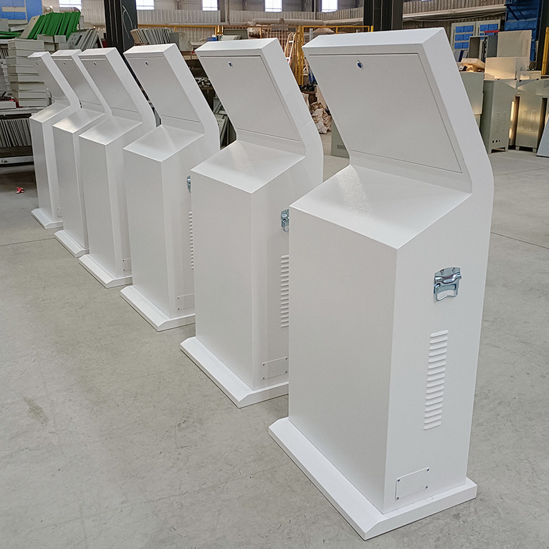 触控屏幕控制柜PLC配电箱配电变频柜PLC琴式斜面操作台布线箱电气