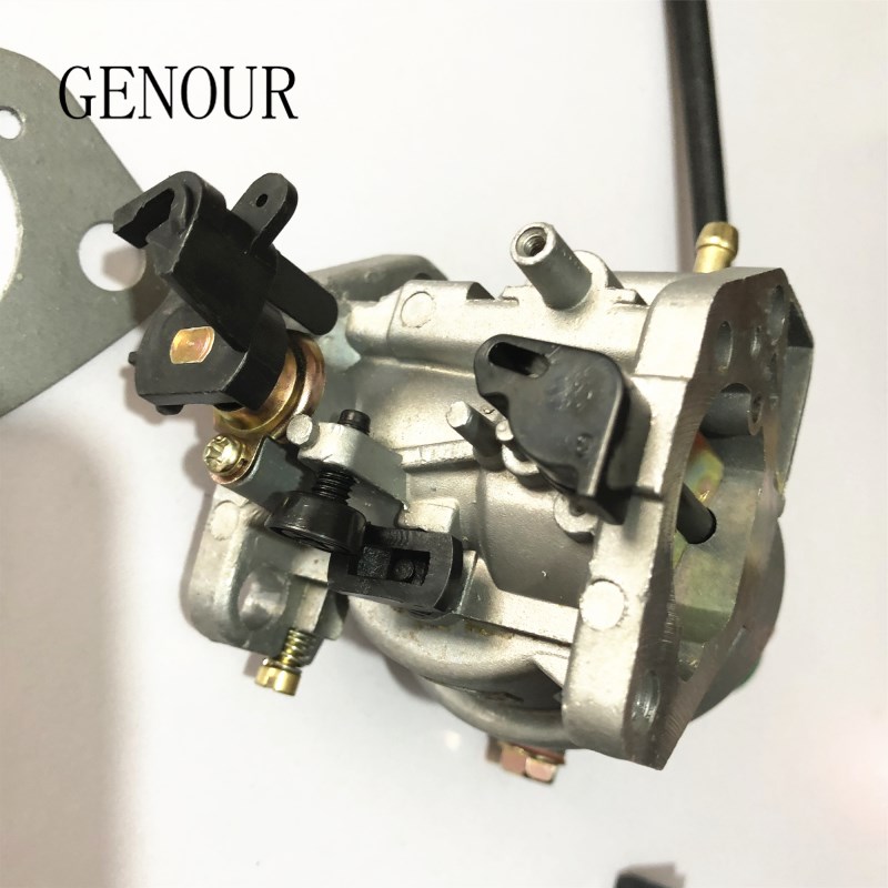 汽油发电机配件5千瓦-6.5KW 机组188 190F化油器 手动风门化油器