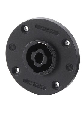 EIK优曲克L4MP四芯D型音响插座音箱底座纽曲克喇叭L4MP法