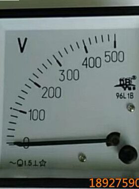 广东德庆电表DB德表 交流电压表96L1B-500V 250V 300V 450V 100KV