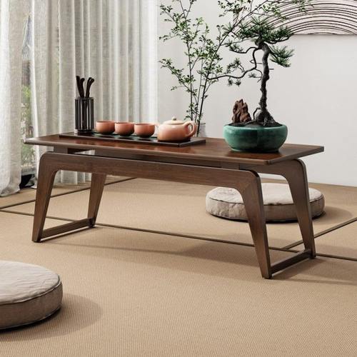 飘窗小桌子榻榻米炕桌茶几日式飘窗垫矮桌小茶几阳台禅意家用茶台