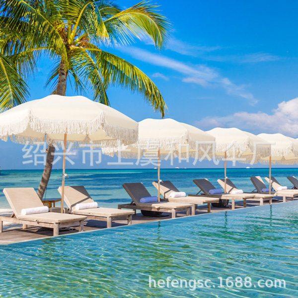 流苏伞户外遮阳伞古典中式花园景区沙滩太阳伞大号室外中柱庭院伞,住宅家具,遮阳伞,淘宝优惠券,粉丝福利购,淘宝优惠卷