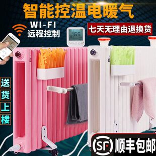 家用暖气片注水取暖器加水电暖气水暖供暖节能智能取暖器插电节能