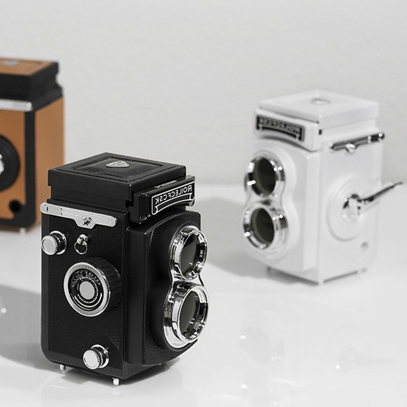 现代简约复古相机摄影机拍摄道具模型书房书柜桌面软装饰品摆件
