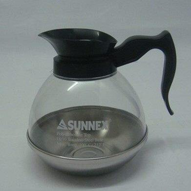 优质 64安士 1.8升 不锈钢钢底咖啡壶 不锈钢咖啡壶
