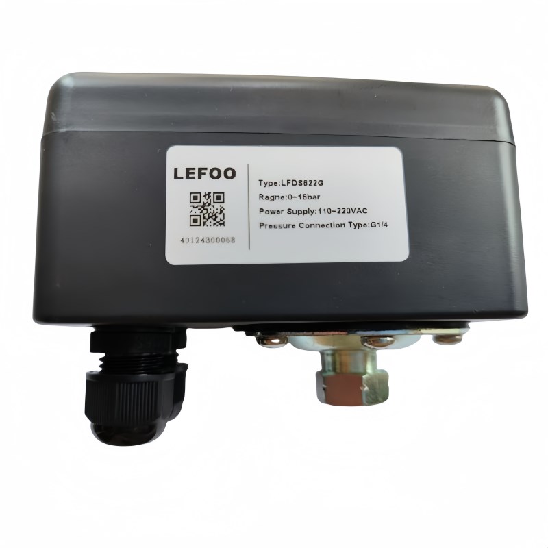 LFDS62数显智能110-220V气泵空压机水泵自动启停压力开关控制器