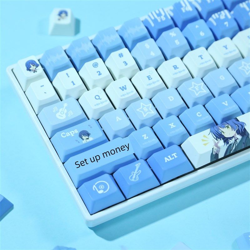 孤岩2.0山田亮Pbt键盘帽游戏动画二维键盘帽