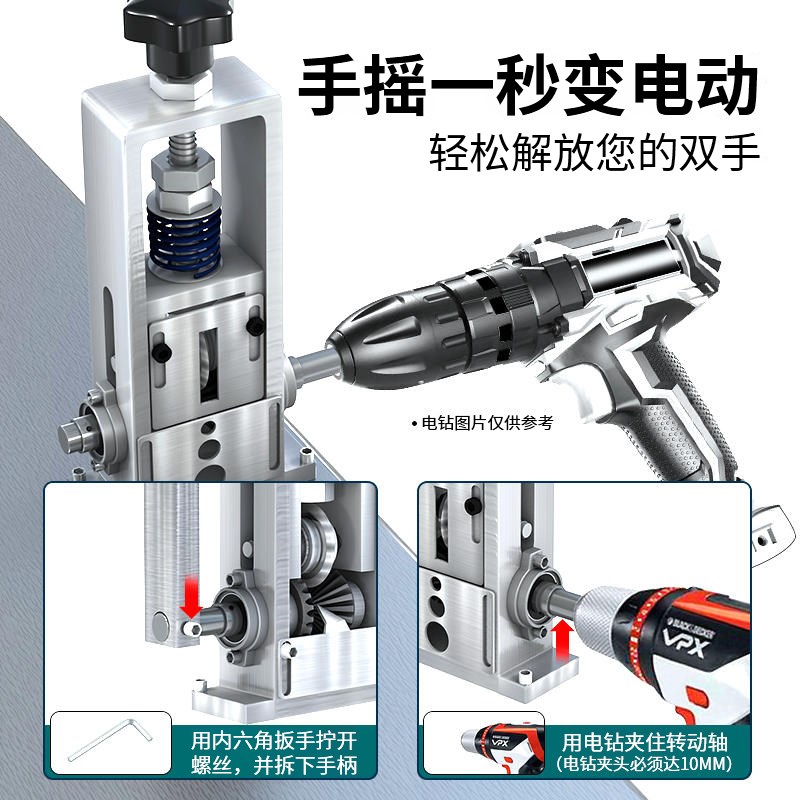 剥线机废铜线家用小型手摇去皮机电缆电线扒线神器新款自动剥线器