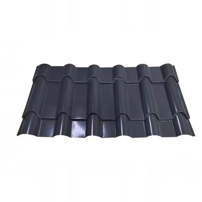 铝镁锰仿古瓦铝合金屋面瓦铝瓦屋D顶瓦800型古竹节氟碳漆铝板