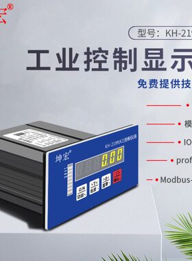 坤宏KH-2199-K2定量称重控制仪表检重上下限配料控制器网口DP通讯