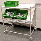 娄底防静电周转车 精益管手推车—选伟涛行 湘潭线检物料车