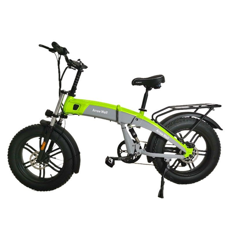 20寸雪地电动自行车大功率电动自行车助力电动自行车双电机自行车