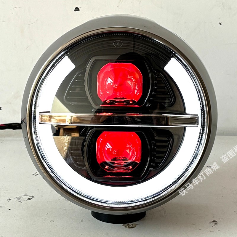 适用于新大洲本田ClBF190TR大灯总成改装升级矩阵激光模组摩托车