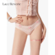 粉樱交织 女生纯欲粉嫩蕾丝内裤 透气小心机2026新款 「LR」 三角裤