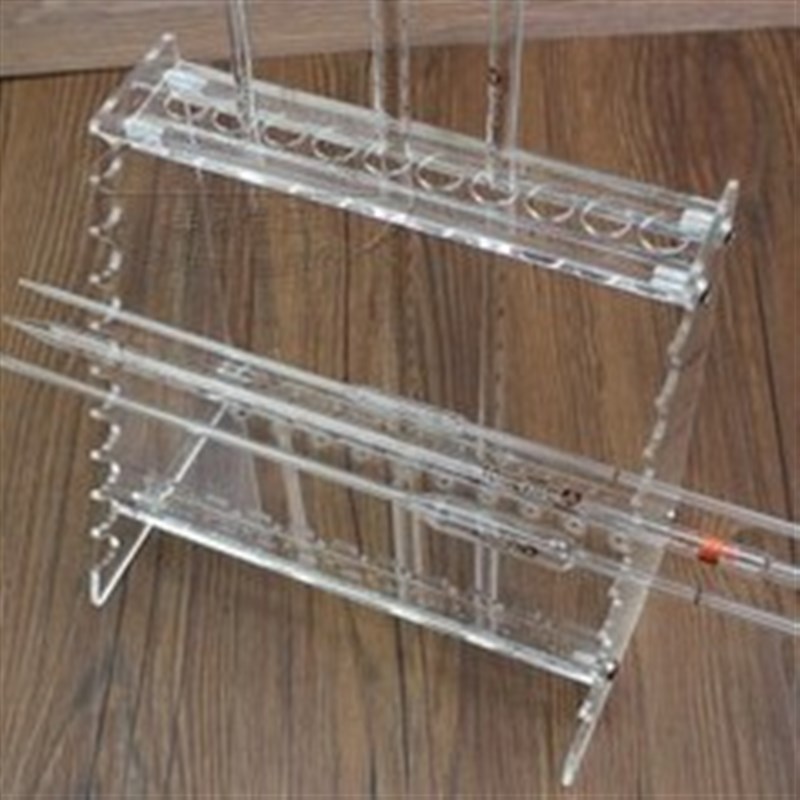 实验室 吸管架塑料移液管架有机梯形架子有机圆盘吸管架刻度吸管