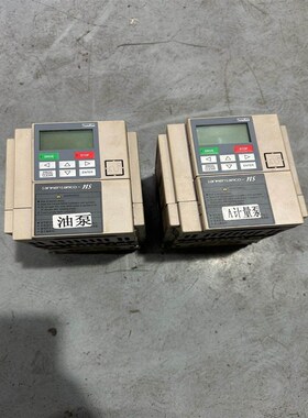 9成新三垦变频器NS-4A004-B 0.75KW/1.5K(扶发配件)
