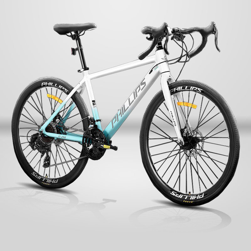 菲利普公路车自行车超轻铝合金