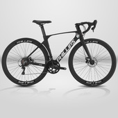 菲利普公路自行车手变一体男式 超轻铝合金蓝图变速竞速车成人代步