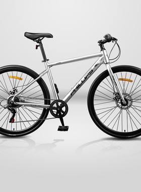 菲利普公路自行车平把破风禧玛诺碟刹轻便成人变速青少年单车入门