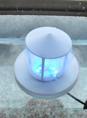 升级大雾鱼缸鱼池起雾水雾器深水漂浮款假山流水盆景加湿器造雾器