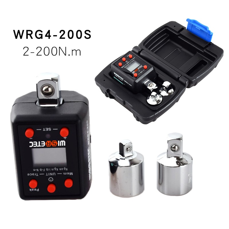 进口电子数显扭力扳手 大扭矩1.5-1000NM 力矩接杆 扭力计 扭力表