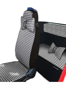 优米东威A6plusA7A8Q3Q5Q7爱玛博马美雅盛昊三四轮电动车坐垫座套