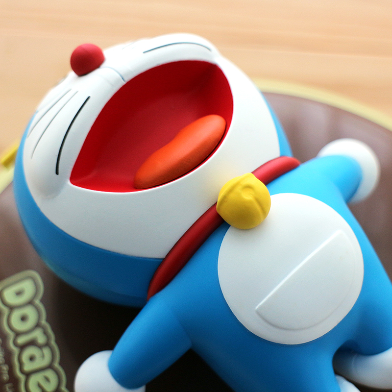 正版哆啦A梦磁悬浮飞行手办叮当猫公仔女生生日礼物创意模型摆件