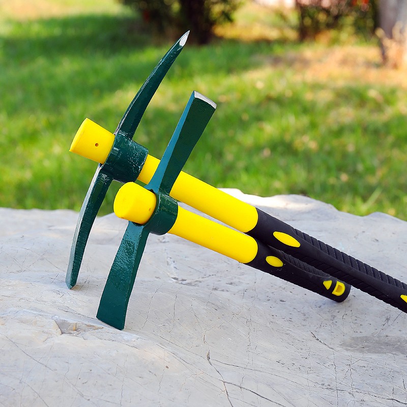 洋镐小号锄头挖冬笋专用神器两用镐锄多功能全钢羊镐挖土树根工具