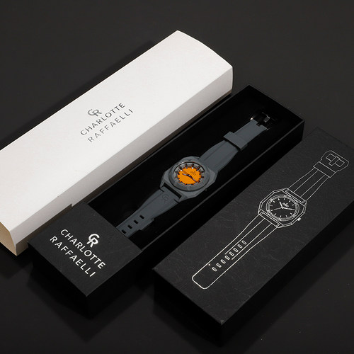 【新品】CR夏洛特八角系列小南瓜手表运动防水学生情侣男女果冻表