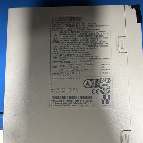 安川7系 SGD7S-R90A10A002,100W伺服驱动器 功能包好 成色漂亮