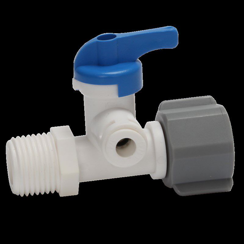 净水器进水三头通4分转2分球阀接头2分PE管纯水机3分连体球阀开关