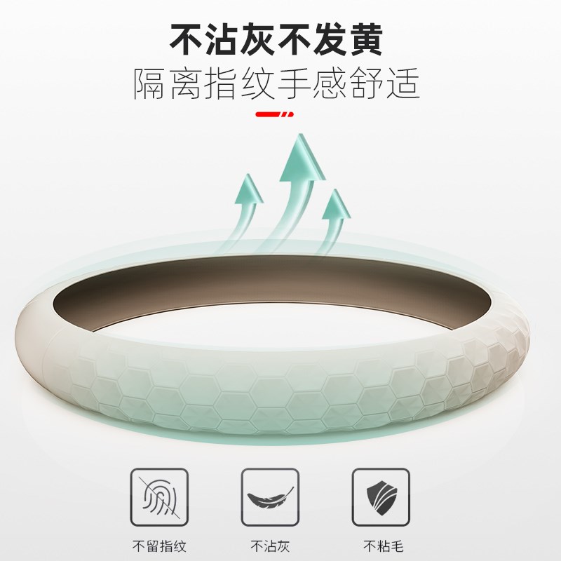 适用蔚来ES6方向盘套新EC6ES8EC7ET7ESK7ET5T内饰改装四季把套配