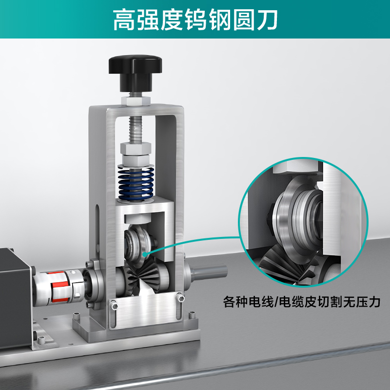 剥线机废铜线家用小型手摇去皮机电缆电线扒线神器新款自动剥线器