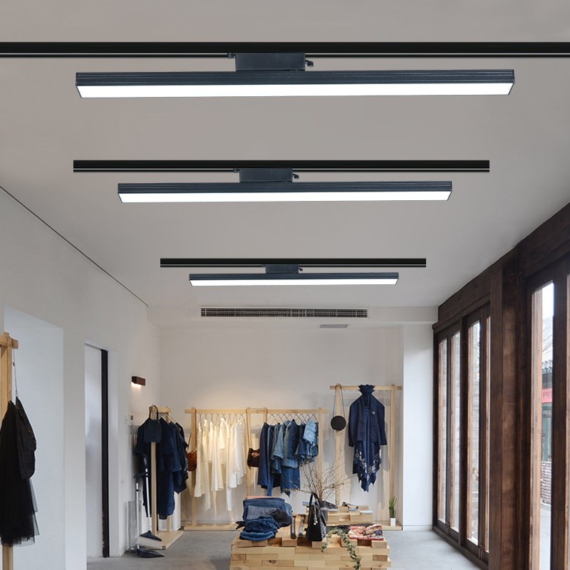 散光灯智能遥控三色变光调光服装店铺商用服装灯轨道灯家具灯