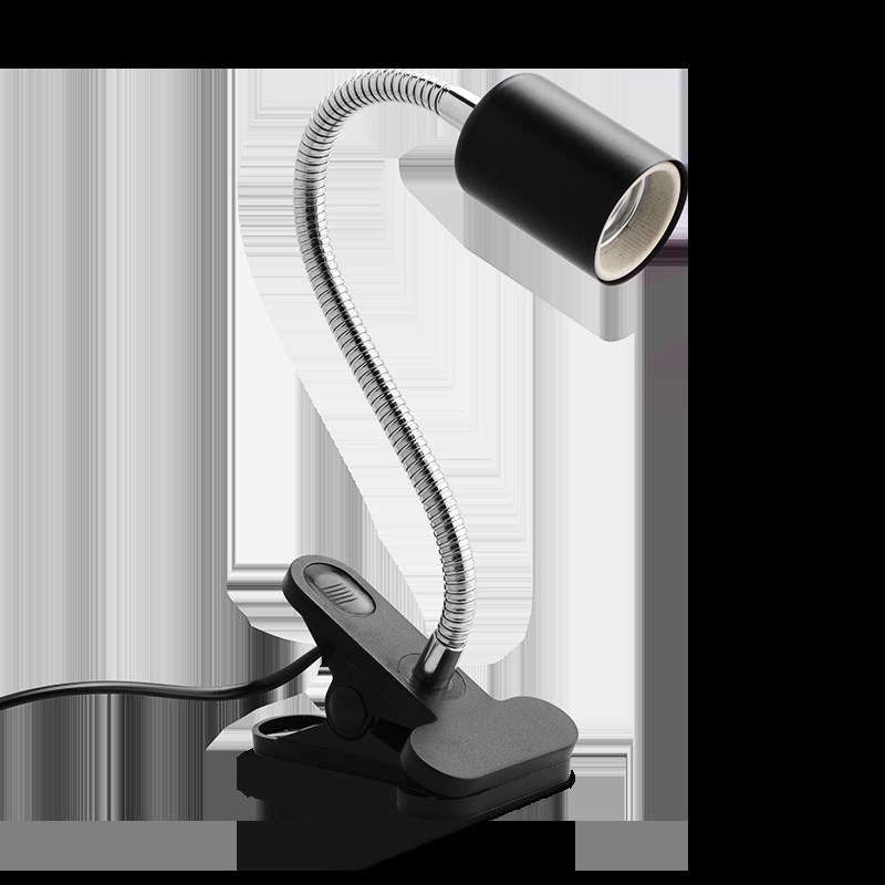 爬宠任意弯曲灯架爬虫VAV陶瓷加热灯架乌龟晒台带开关灯罩