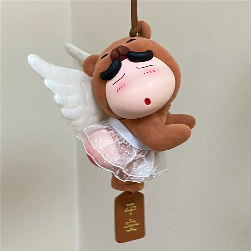 植绒光屁屁蜡笔小新摆件手办车挂玩偶2025新款七夕送女友礼物