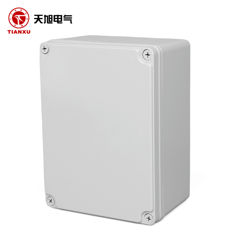 IP68户外AS塑料防水盒室外监控电源密封箱接线端子防雨盒配电箱