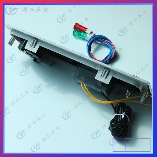 冰箱冰柜220V数显温度 控制钮式开关冰柜 冷冻配件点菜柜卡式面板