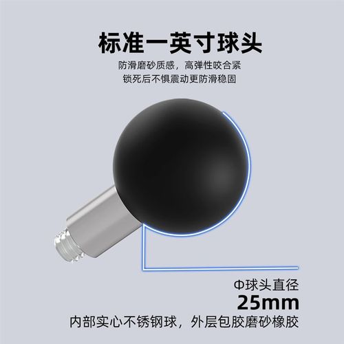 适用于升仕无极铃木后视镜球头底座m6m8m10扩展1720