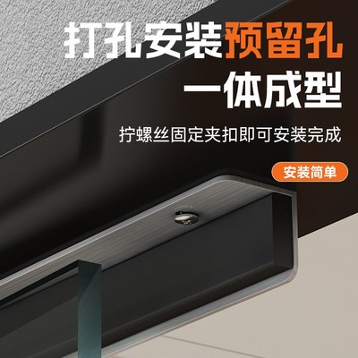 玻璃门挡门器有无框玻璃门限位器门阻防风单向阻门器固定器止摆器