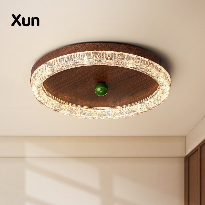 冰凌 宋代美学卧室灯法式复古吸顶E灯中古风主卧灯南洋轻奢书房灯