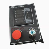 柴油机组时间.水温.油压.转速等多功能发电机组检测仪表控制屏箱