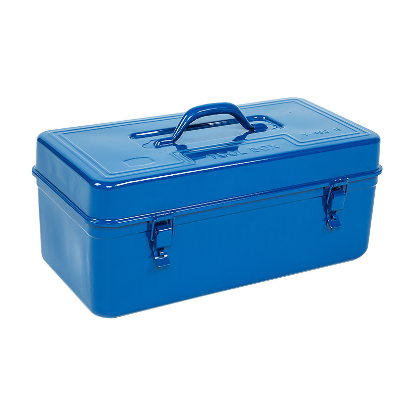 铁皮工具箱收纳箱多功能家用不锈钢汽修手提大号收纳盒可上锁铁盒