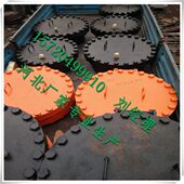 厂家定HG DN500方形圆形人孔价格 T21516回转盖带颈平焊法兰人孔